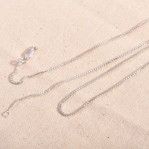 Damaged 925 Silver Box Chain 18"